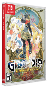 Grandia HD Collection - Box - 3D Image