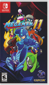 Mega Man 11 - Box - Front - Reconstructed