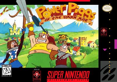 Power Piggs of the Dark Age - Box - Front Image