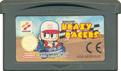 Konami Krazy Racers - Cart - Front Image