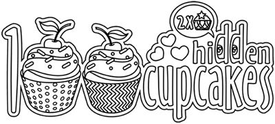 100 Hidden Cupcakes - Clear Logo Image