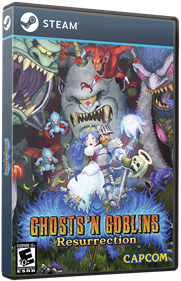 Ghosts 'n Goblins Resurrection - Box - 3D Image