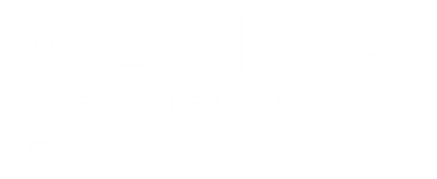 Mario's Cement Factory - Clear Logo Image