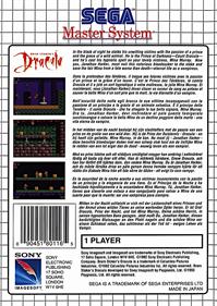 Bram Stoker's Dracula - Box - Back Image