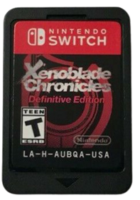 Xenoblade Chronicles: Definitive Edition - Cart - Front Image