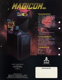 Space Ace - Advertisement Flyer - Back Image