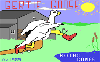 Gertie Goose - Screenshot - Game Title Image