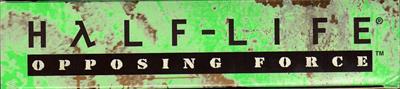 Half-Life: Opposing Force - Box - Spine Image