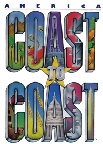 America: Coast to Coast - Clear Logo Image