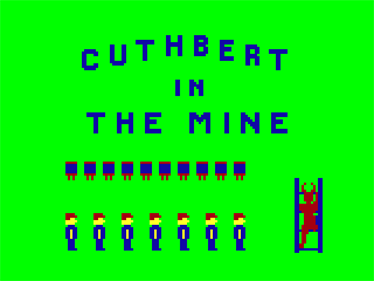 Cuthbert in the Mines - Screenshot - Game Title Image