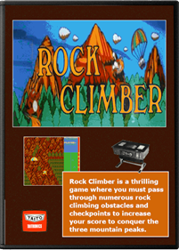 Rock Climber (Taito) - Fanart - Box - Front