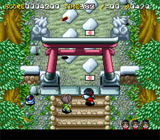 Pocky & Rocky 2 - Screenshot - Gameplay Image