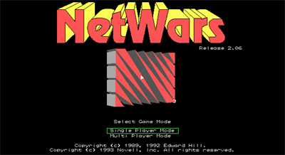 NetWars - Screenshot - Game Title Image