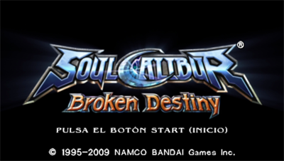 Soulcalibur: Broken Destiny - Screenshot - Game Title Image