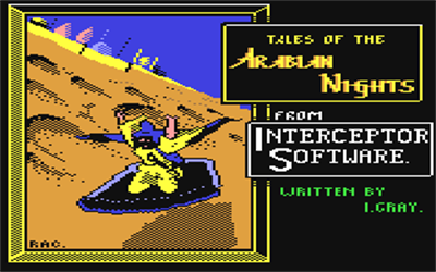 Tales of the Arabian Nights - Screenshot - Game Title Image