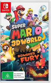 Super Mario 3D World + Bowser's Fury - Box - Front - Reconstructed Image