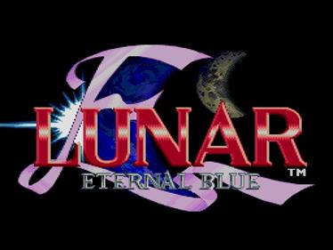 Lunar: Eternal Blue - Screenshot - Game Title Image