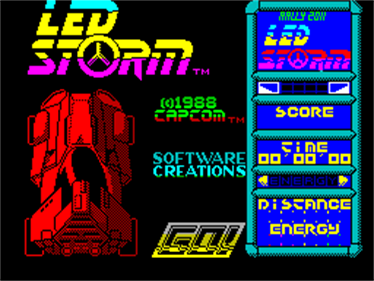 LED Storm - Screenshot - Game Title Image