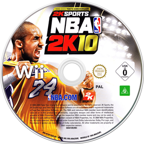 NBA 2K10 - Disc Image