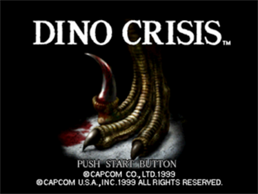 Dino Crisis - Screenshot - Game Title Image