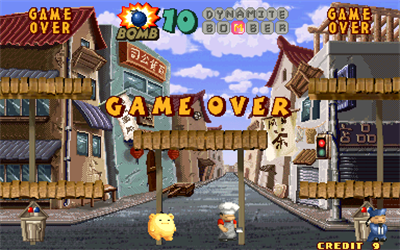 Dynamite Bomber - Screenshot - Game Over Image