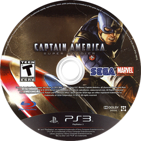 Captain America: Super Soldier - Disc Image