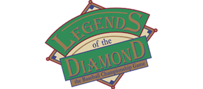Legends of the Diamond: The Baseball Championship Game - Clear Logo Image