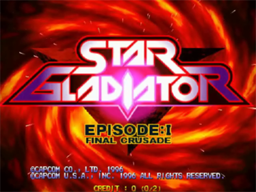 Star Gladiator Episode I: Final Crusade - Screenshot - Game Title Image