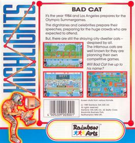 Bad Cat - Box - Back Image