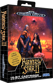 Phantasy Star II - Box - 3D Image