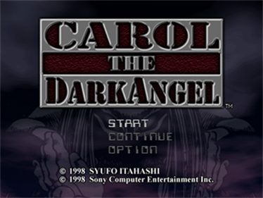 PlayStation Comic: Carol the DarkAngel - Screenshot - Game Title Image