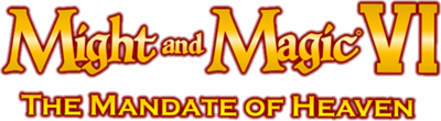 Might and Magic VI: The Mandate of Heaven - Clear Logo Image