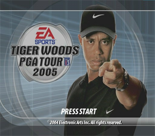 Tiger Woods PGA Tour 2005 - Screenshot - Game Title Image