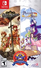 Prinny Presents NIS Classics Volume 1: Phantom Brave: The Hermuda Triangle Remastered / Soul Nomad & the World Eaters - Box - Front Image