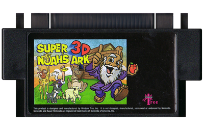 Super Noah's Ark 3D - Fanart - Cart - Front Image