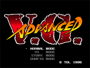 Advanced V.G. - Screenshot - Game Title Image