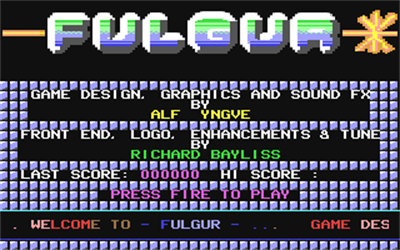 Fulgur - Screenshot - Game Title Image