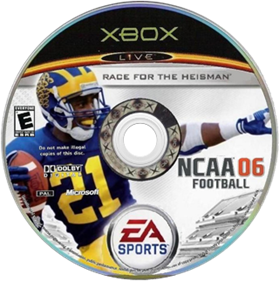 NCAA Football 06 - Disc Image