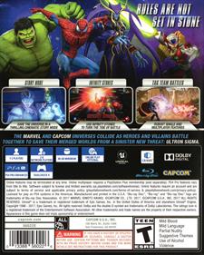 Marvel vs. Capcom: Infinite - Box - Back Image