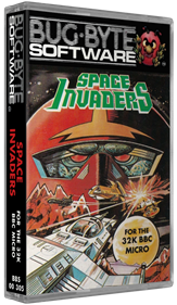 Space Invaders (Bug-Byte Software) - Box - 3D Image