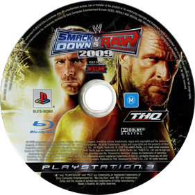 WWE SmackDown vs. Raw 2009 - Disc Image