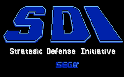 S.D.I.: Strategic Defense Initiative - Screenshot - Game Title Image