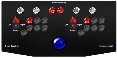 Journey - Arcade - Controls Information Image