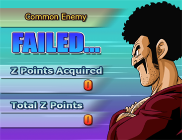 Dragon Ball Z: Budokai Tenkaichi 3 - Screenshot - Game Over Image