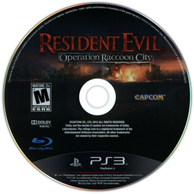 Resident Evil: Operation Raccoon City: Special Edition - Disc Image