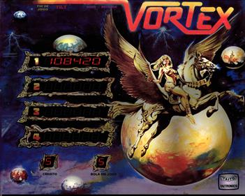 Vortex - Arcade - Marquee Image