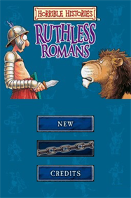 Horrible Histories: Ruthless Romans - Screenshot - Game Title Image