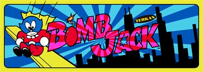 Bomb Jack - Arcade - Marquee Image
