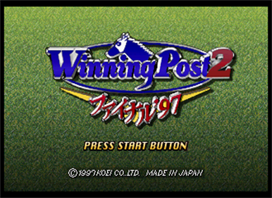 Winning Post 2 Final '97 - Screenshot - Game Title Image