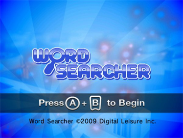Word Searcher - Screenshot - Game Title Image